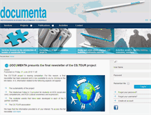 Tablet Screenshot of documenta.es